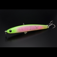 Lucky Craft Wander Slim 70 - 1591 Bachipara Green Pink Glow
